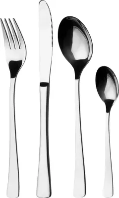 Produktbild von Gräwe® Tafelbesteck 24-teilig Serie Würzburg aus 18/10 Edelstahl