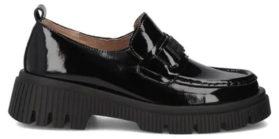 Produktbild von Damen Mokassins aus Naturleder in Schwarz, Modellnummer DP717225BK