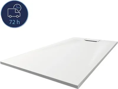 Produktbild von BREUER Duschwanne Lite-Line Express Q72 90 x 140 x 2.6 cm weiß strukturiert matt 1417011000186