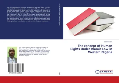 Produktbild von The concept of Human Rights Under Islamic Law in Western Nigeria