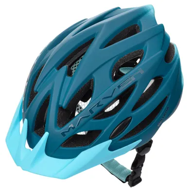 Produktbild von meteor Marven Fahrradhelm Herren Damen Kinder-Helm MTB rollerhelm M 55-58 Navy blau