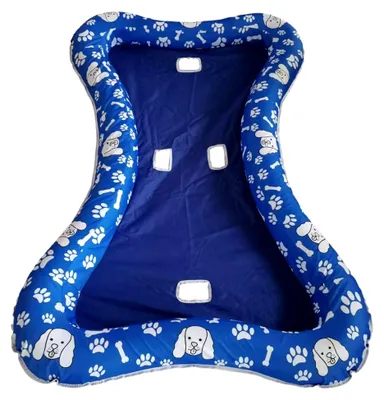 Produktbild von Hundeschwimmbad | Aufblasbares Floßspielzeug, Wasserspielmatte für Tiere, Outdoor, Schwimmen, Badewanne, Fluss, See