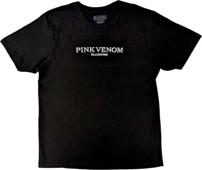Produktbild von BLACKPINK Pink Venom Black XL T-Shirt