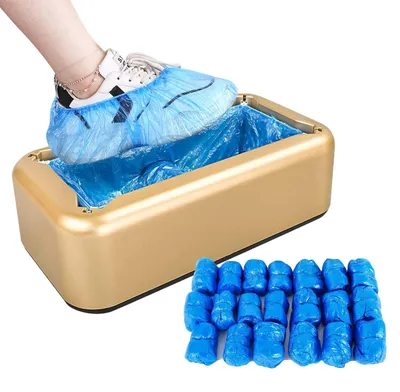 Automatischer Überschuhe-Spender, 200 Stück, wasserdicht, staubdicht