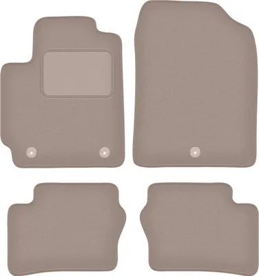 Produktbild von Beige Veloursmatten für: Kia Picanto III Fließheck (2017-)