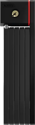 Produktbild von ABUS Faltschloss Bordo uGrip 5700 ST mit Schlosstasche - Fahrradschloss mit 5 mm starken Stäben - ABUS-Sicherheitslevel 7 - 80 cm - Schwarz
