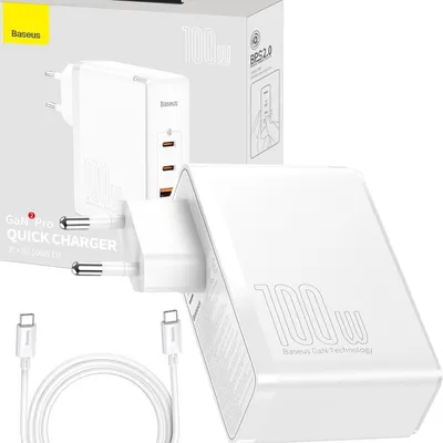 Produktbild von Baseus GaN2 Pro, Drinnen, AC, Weiß