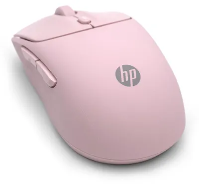 Zdjęcie produktu dla HP Mysz bezprzewodowa 400 Quiet, Oburęczny, RF Wireless + Bluetooth, 6000 DPI, Różowy