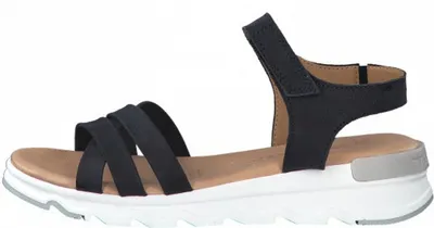 Produktbild von Tamaris Damen Echtleder Sandale navy, Damen:38 EU