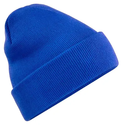 Image de Bonnet tricoté unie Beechfield pour adultes FK1482 (taille unique) (bleu royal clair)