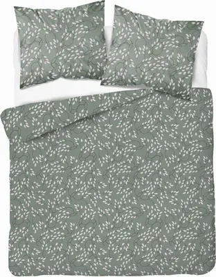 Immagine prodotto di Biancheria da letto, biancheria da letto in raso, alta qualità 200x220 5217a Verde scuro, motivo geometrico