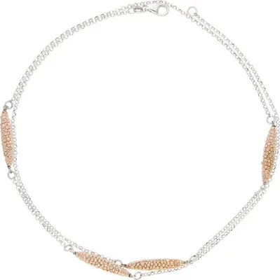 Produktbild von JuwelmaLux Halskette 925/000 Sterling Silber rosé vergoldet JL30-05-3849 85 cm