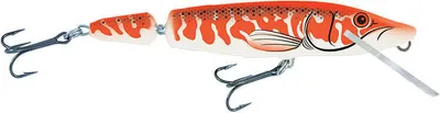 Produktbild von Salmo Pike Jointed Hechtwobbler, Salmo Farben:Albino Pike, Länge/Gewicht/Laufverhalten/Tauchtiefe:13cm / 21g / schwimmend / 1.2-2.0m