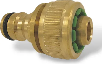 Produktbild von Schlauchanschluss mit Stecker für 1/2" Gartenschlauch - Stecksystem