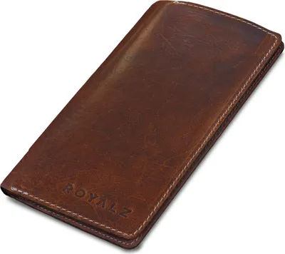 Produktbild von ROYALZ Vintage Leder Etui für Samsung Galaxy A40 Schutzhülle (5,9 Zoll) 6 Kartenfächer Sleeve Case Ledertasche Hülle Portemonnaie