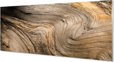 Produktbild von Glasbilder 125x50 Wandkunst Maserung