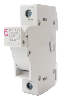 Produktbild von EFH 10 DC 1p Modularer Sicherungssockel 002540201 ETI