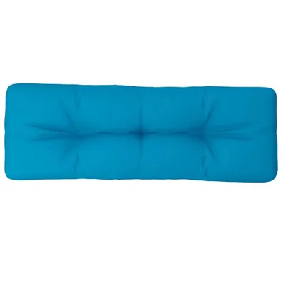 Zdjęcie produktu dla vidaXL Poduszka na paletę jasnoniebieska 120x40x12 cm tkanina