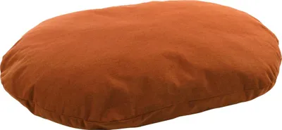 Produktbild von Flamingo Hundekissen Ziva oval terrakotta, Maße: 120 x 84 x 12 cm