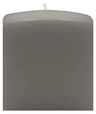 Produktbild von Quader Kerzen Grau 6 x Ø 6/6 cm, 16 Stück