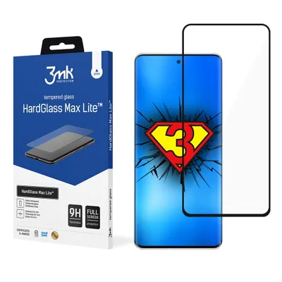 Produktbild von 3mk Display Gehärtetes Glas HardGlass Max Lite für Xiaomi 12 Lite 0,3mm 9H