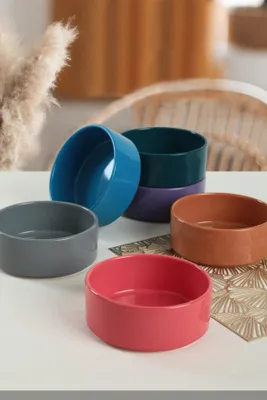 Zdjęcie produktu dla Hermia Concept, X000135680000000000000000000, Zestaw misek ceramicznych (6 sztuk), 100 % CERAMIKA, Wielokolorowy, 14 cm