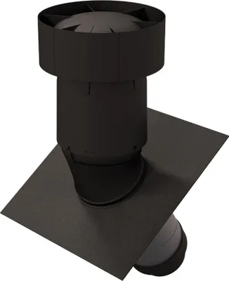 Produktbild von Ubbink - Dachkanäle - Schwarz - Ø 150/160mm