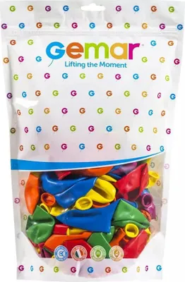 Zdjęcie produktu dla Balony pastelowe Różnokolorowe Mix, G110, 30 cm, 50 szt.