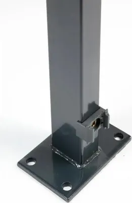 Produktbild von Floraworld Zaunpfosten 189,3 x 6 x 4 cm anthrazit