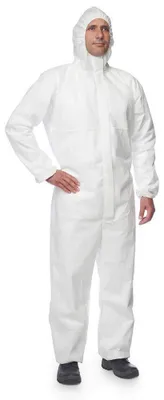Productafbeelding van Beschermend Pak - Overall Werkkleding - Stofdeeltjes Bescherming - Type 5 en 6 - Maat XL - Wit