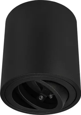 Produktbild von Ledvion LED Aufbauspot Schwarz Rund ohne GU10 Leuchtmittel