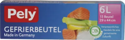Zdjęcie produktu dla Woreczki do zamrażania Pely 6L 15 sztuk