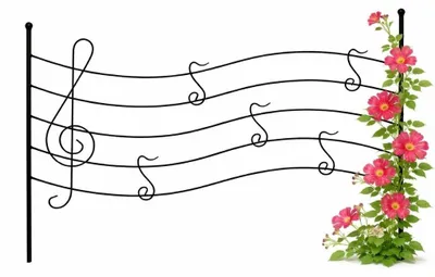 Obrázek produktu pro Melody plug-in plot Kovová mříž V-56 cm Š-80 cm Horolezecká pomůcka Plot