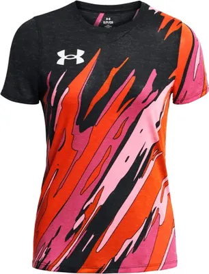 Produktbild von Under Armour - "Pro Runner" T-Shirt für Damen kurzärmlig GT1150 (38 DE) (Schwarz)