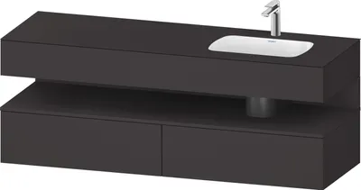 Produktbild von DURAVIT QA4796080800010 QTG EWT KWTU 1600 Wß Hgl. Be