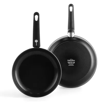 2-tlg. Pfannenset 24/28 cm, keramisch, antihaft, induktionsgeeignet