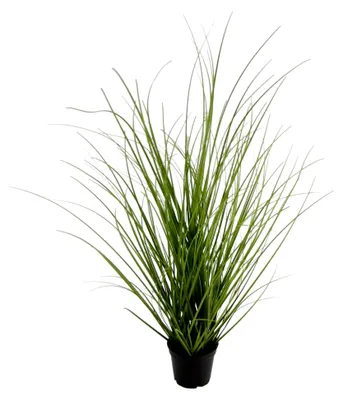 Produktbild von Künstliches Gras im Topf - Dekorative Kunstpflanze