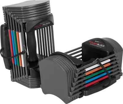 Produktbild von Power Block Hantel 24, Verstellbare Kurzhantel, Powerblock, 1,5 - 11 kg, Paar