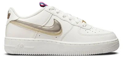 Produktbild von Nike Air Force 1 LV8 Double Swoosh Silver Gold (GS) - EU 40