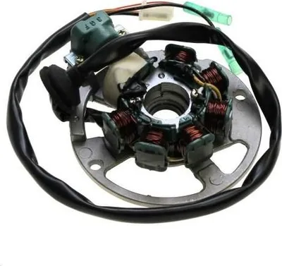 Obrázek produktu pro Yamaha MBK Alternátor s jednoduchou 7pólovou kotvou o průměru 118 mm.