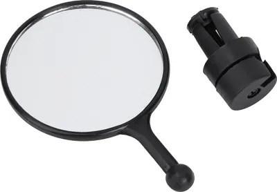 Obrázek produktu pro 360stupňově nastavitelné zadní zrcátko na kolo, bezpečnostní, černé barvy