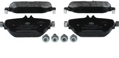 Produktbild von BOSCH Bremsbeläge Satz Hinten passend für MERCEDES-BENZ E-Klasse Coupe (C238) 0 986 424 858