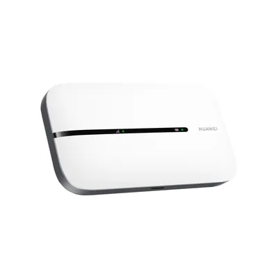 A white Huawei mobile WiFi device is shown against a white background.