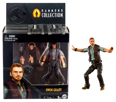 Immagine prodotto di Action figure di Owen Grady, altezza 3,75 pollici