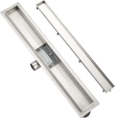 Produktbild von Durchlaufarm 30cm - Edelstahl - Selbstreinigender Siphon