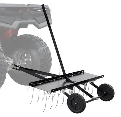 Zdjęcie produktu dla Wertykulator Aerator do trawnika Odmulacz 20 zębów 101,6 cm - brona do optymalnej pielęgnacji trawnika - profesjonalne narzędzie ogrodowe
