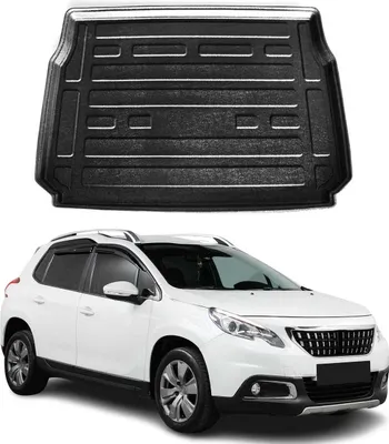 Image de Bac de coffre pour Peugeot 2008 2013-2025 caoutchouc TPE noir