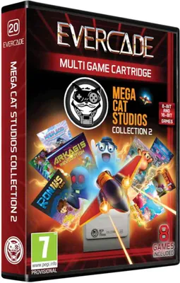 Produktbild von Blaze Entertainment Evercade - Mega Cat Studios Collection 2, Autres, RP (Rating Pending)