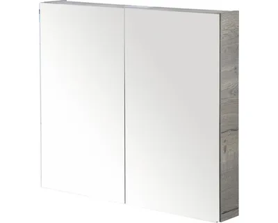 Produktbild von Spiegelschrank Sanox 70 x 13 x 65 cm tabacco 2-türig doppelt verspiegelt