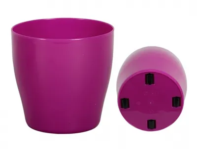 Obrázek produktu pro Nohel Garden Obal na květník LIVING + kolečka plastový d35x35cm